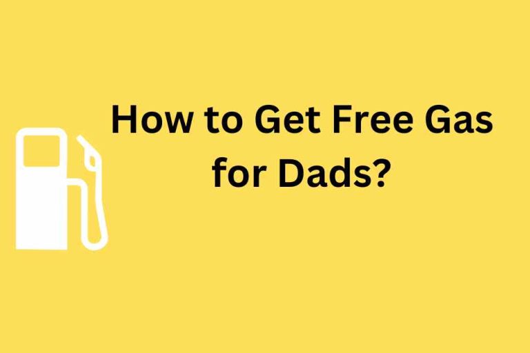 Free Gas for dads